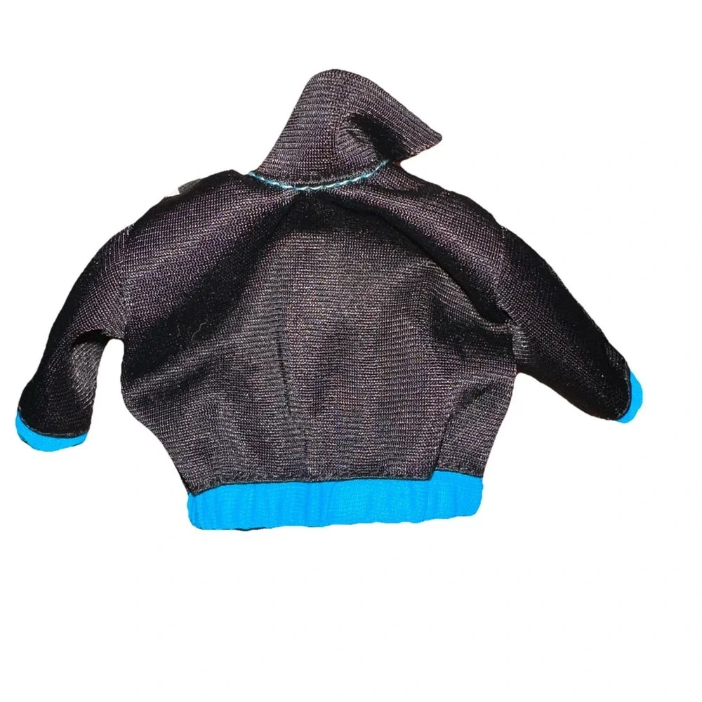 Barbie Doll Clothes‎ ~ Black Blue Checkerboard Jacket